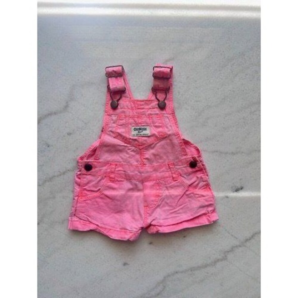 OshKosh B'gosh Pink Baby Overalls 6M